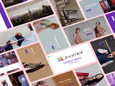 Joomla e-Commerce Shop Template - SIRENA ecommerce design ecommerce shop joomla joomla template multi-purpose template webdesign