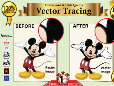 Professional Vector Tracing, logo redrawing. adobe illustrator face drawing face tracing logo redraw logo vectorization logo vectorize vector tracing vectorization vectorizing