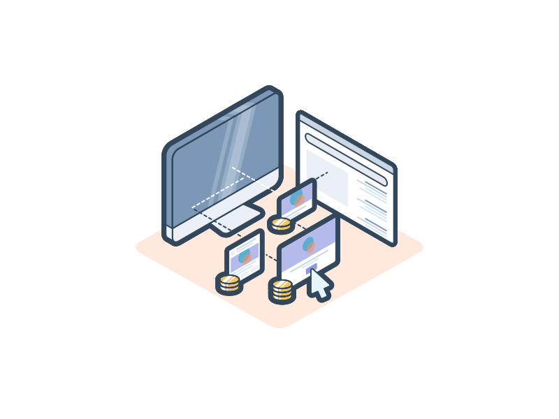 Ads Add-on cursor money coins monitor browser roi click facebook ads adds