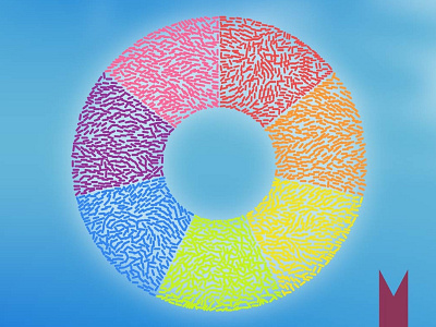 Rainbow/Iridescent Logo Trend 1