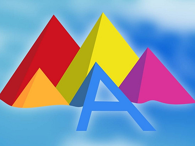 Rainbow/Iridescent Logo Trend 2 adobeillustator adobephotoshop branding design illustration logo logodesign logodesigner