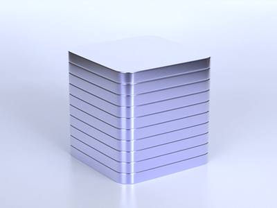 Stacked cuboids