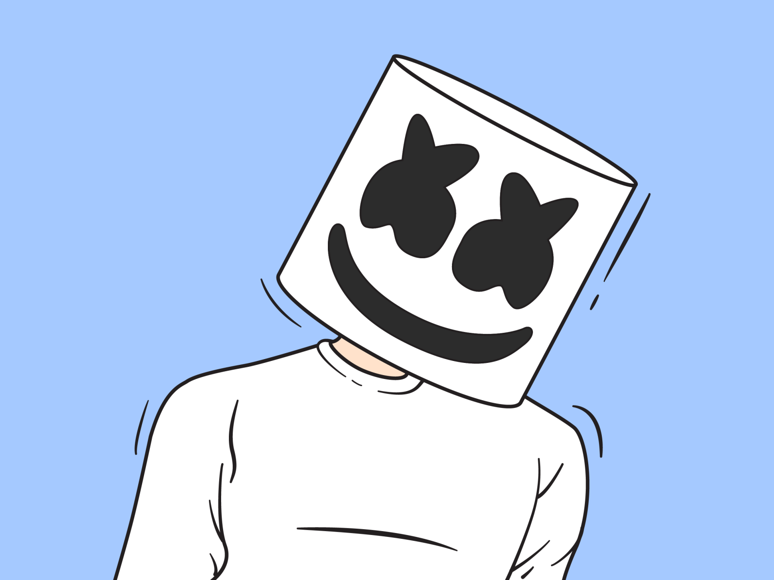 Marshmello by Shane David on Dribbble