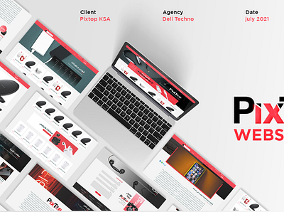 Pixtop website Ui application branding design graphic design ui ui design web web design website