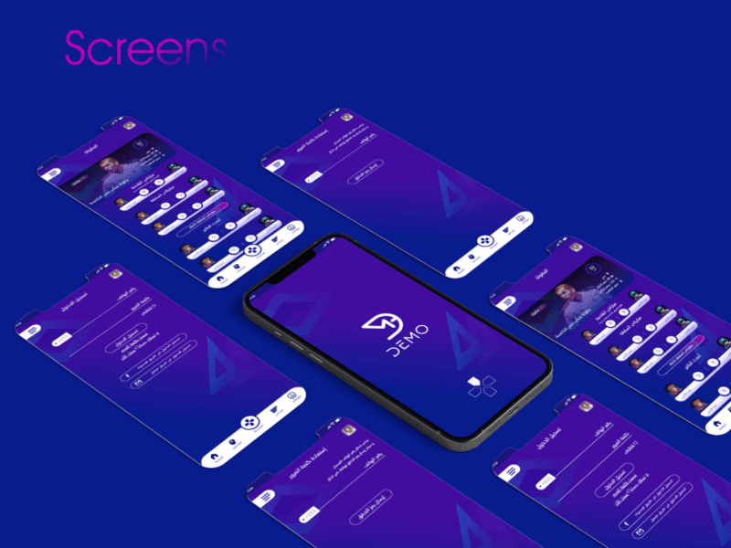 Demo mobila app Ui/UX