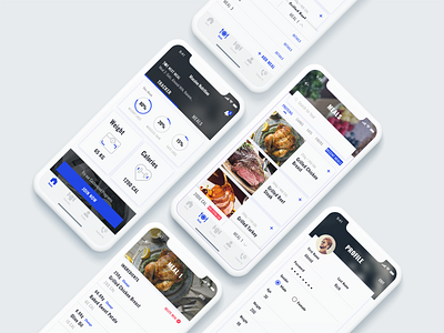 Massive Nutrition coaching health health app healthcare mobile app nutrition nutrition app ui uiux design user experience user interface ux workout