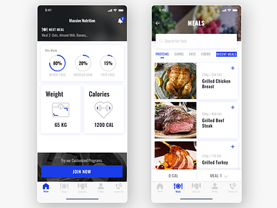 Massive Nutrition App