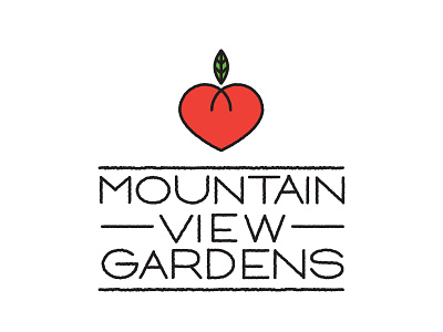 MVG Logo Sketch 1 custom font heart hydroponic farming kalispell tomatoes