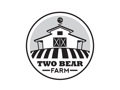 Two Bear Farm Logo sketch