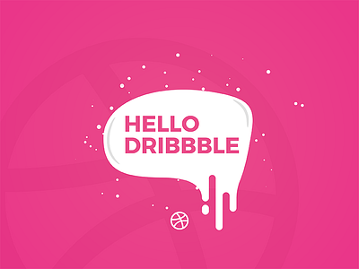 Hello dribbble! hello dribbble newbie