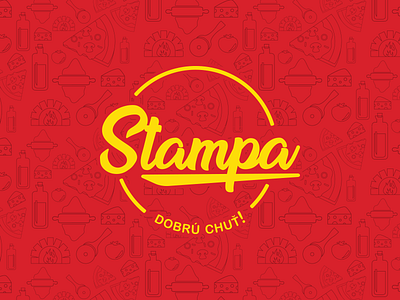 STAMPA Logo logo pizza