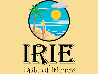Irie artist concept design digital artist freelance freelancer graphic design illustration illustrator label logo