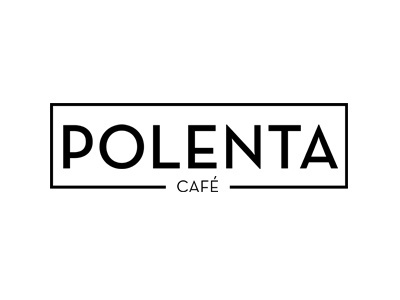 Polenta Cafe branding design logo typography