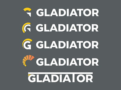 GLADIATOR24 /alternatywne logo design illustrator logo minimalist