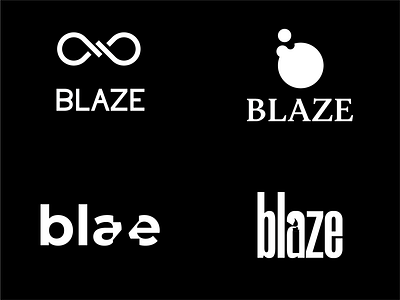 Blaze Group /alternatywne logo design illustrator logo minimalist