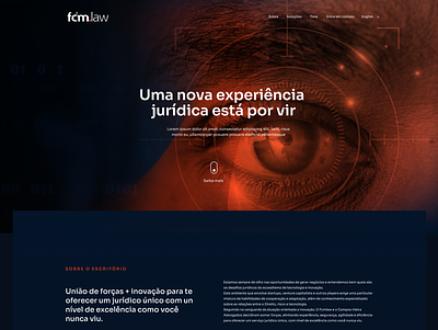 Fc²mlaw - Landing Page graphic design ui ux web website