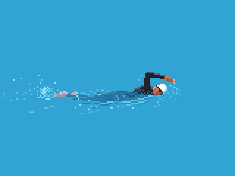 Pixel Chrissie Wellington by Pixel Hall of Fame on Dribbble