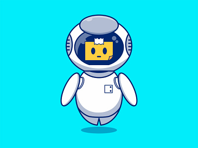 Robot Icon icon illustration mascot vector