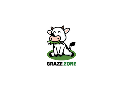 Graze Zone business businesslogo cow financial financiallogo logo logodesign minimalist monogram startup startuplogo