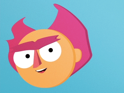 Unibrow ae after effects animation cartoon fun loop motion