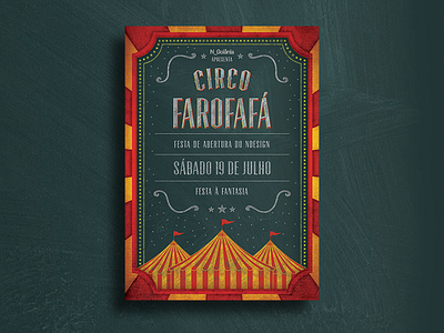 Circo Farofafa 2014 brasil circo circus farofafá goiânia n goiania ndesign party poster