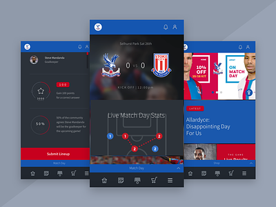 Sports App Progress football prototype soccer startup ui ux wireframe
