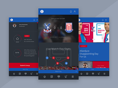 Sports App Progress