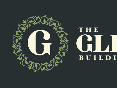 Glenny Monogram architecture building graphic design lettering logo monogram typography