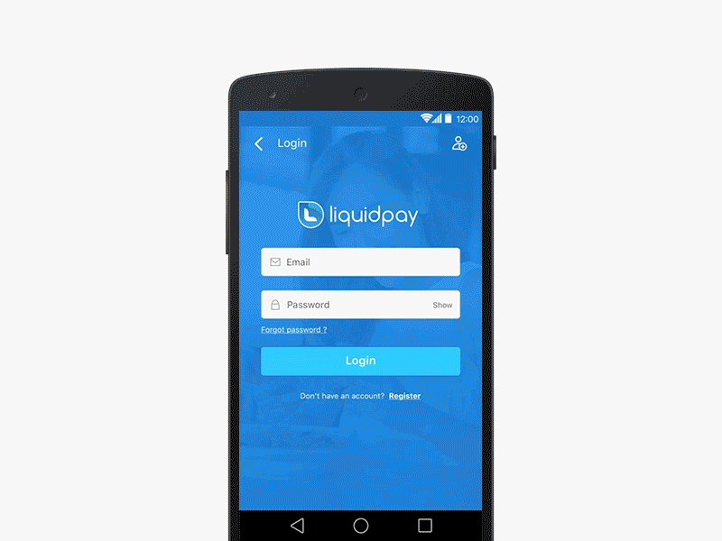 How To Pay - Liquidpay discount gif interaction onlinepayment pay payment prototype scan scanpay