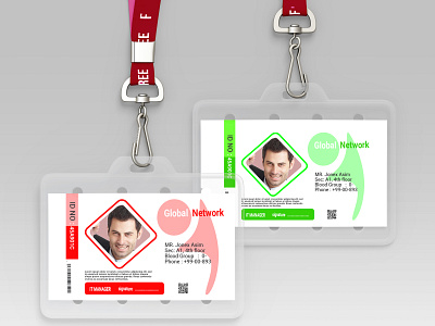 ID Card Design ai app branding design graphic design id illustration logo ui vector