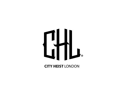 City Heist London logo branding logo