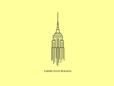 Empire State Building illustration