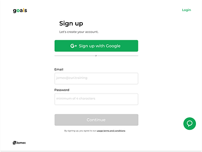 Signup Page app branding design ui uiux ux web3