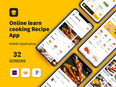 Online learn cooking Recipe App cooking food recipe