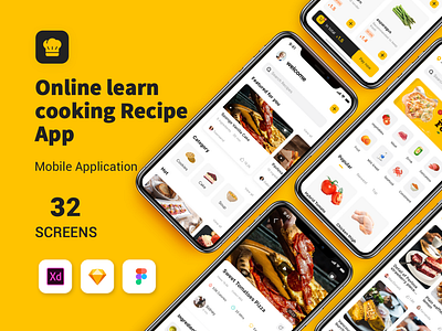 Online learn cooking Recipe App