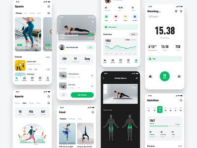 Fitness App concept