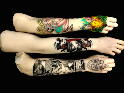 Tattooed Prosthetics