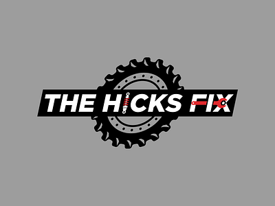 The Hick's Fix art branding design graphic design logo typography vector