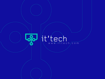 It Tech branding design logo ux vector