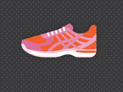 Asics asics illustration running shoe