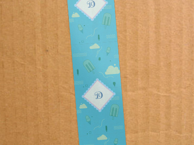 Custom tape! design illustration pattern repeat pattern sticker mule tape