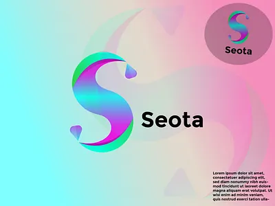 S letter logo design template 3d abstract app brand identity branding colorful design graphic design identity illustration letter line logo menimal minimalist modern momogram s letter simple vector