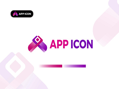 App Icon branding 3d modern abstract logo design