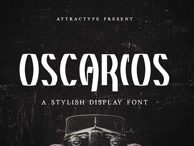 Oscarios A Stylish Display Font