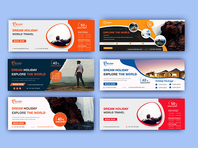 Dream Holiday Facebook, Instagram, LinkedIn Cover Banner Design