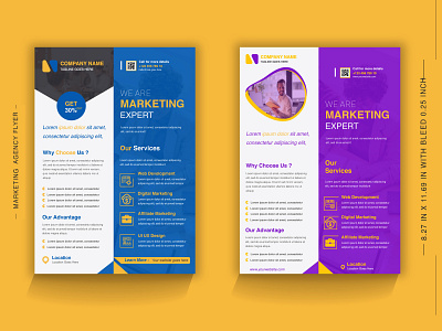 Creative Marketing Flyer Design Ideas