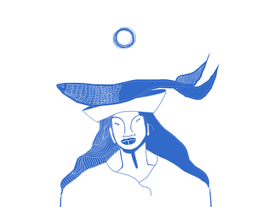Madre Sirena afro animation brazil design future girl graphic design illustration logo