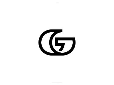 07 G abstract branding flat icon illustration logo minimal typography ui vector