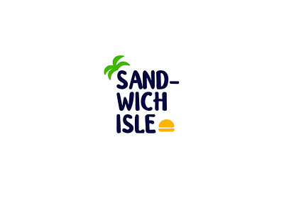 Sandwich Isle / Logo Design abstract brand branding design flat icon illustration logo minimal vector