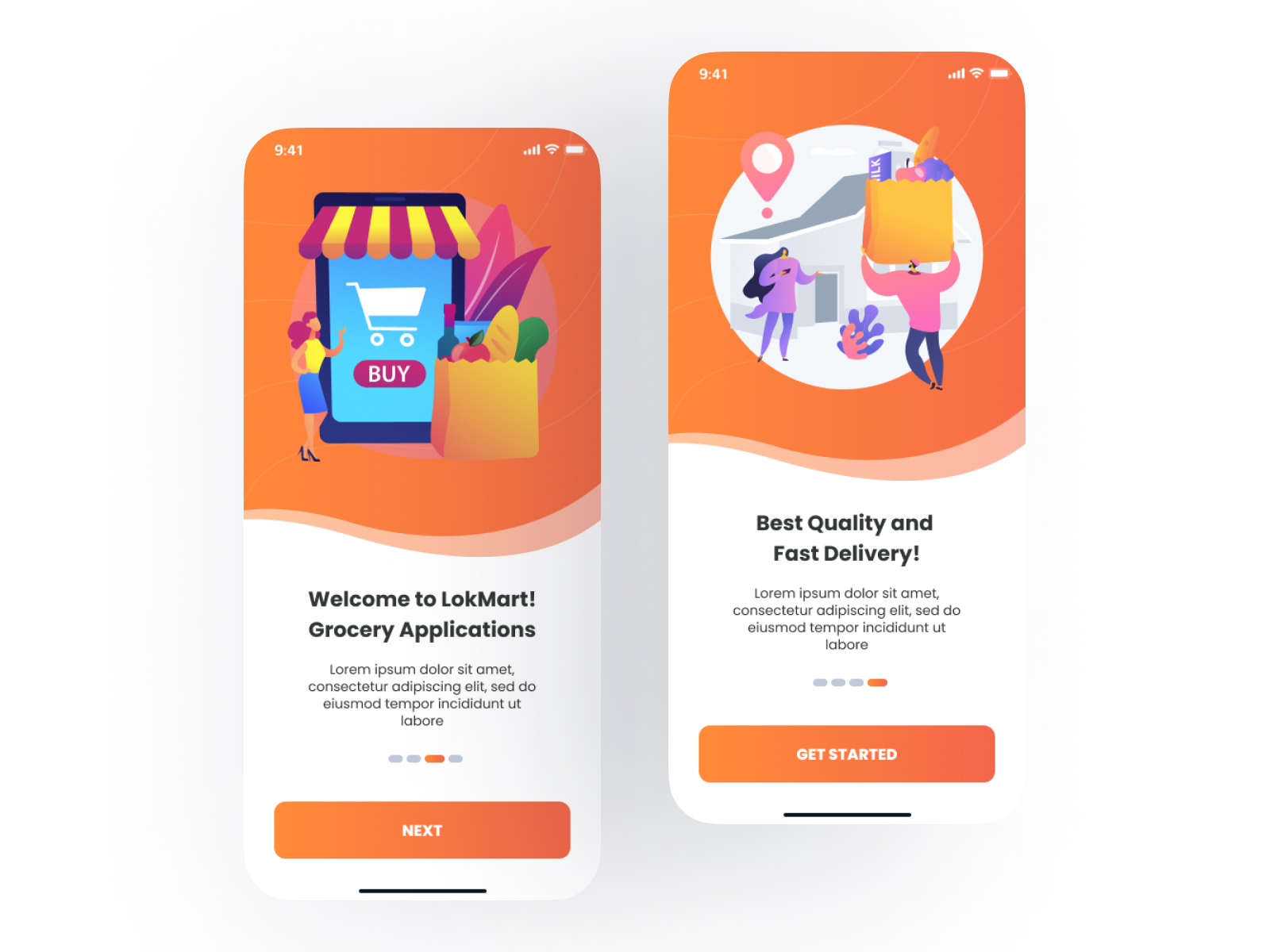 LokMart - Grocery Mobile App UI by Chirag Vadukia on Dribbble